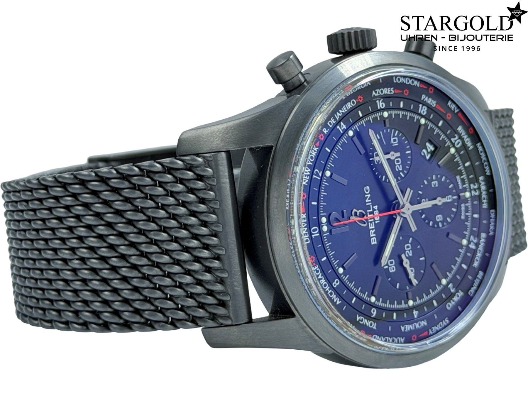Breitling Orologi: Breitling Transocean Unitime Pilot - MB0510U6/BC80/159M – Usato da Zürich venduto da Stargold-Uhren 2