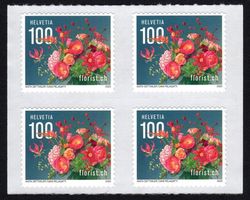 Viererblock Florist.ch 2020** aus Bogen