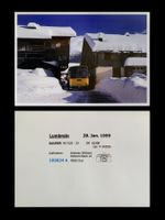 Lumbrein Lumnezia Postauto Saurer RH525-23 Foto Ausdruck A5