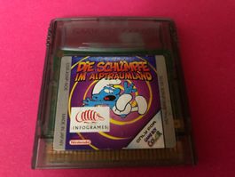 DIE SCHLÜMPFE IM ALPTRAUMLAND SPIEL FÜR NINTENDO GAME BOY CO