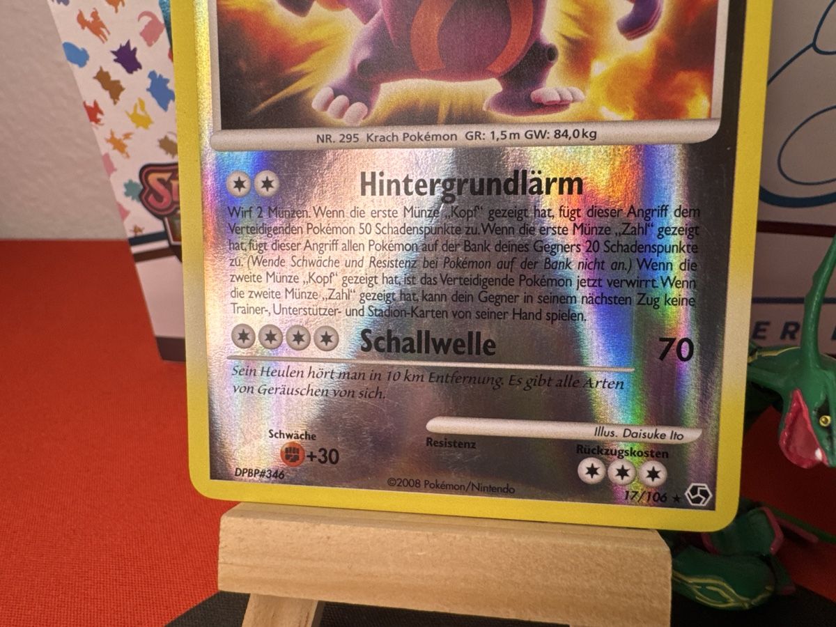 Pokémon Sammelbilder & Trading cards: POKÉMON / Krawumms LV.58 / Great Encounters 2008 / Reverse – Gebraucht aus Herzogenbuchsee von TCG-High-Quality 2