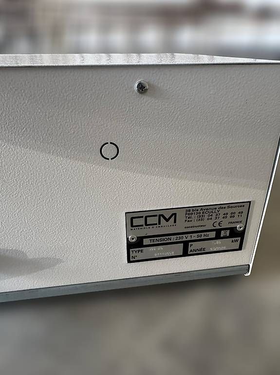 Tutte le macchine: Soudeuse sous vide CCM 605 VA – Usato da Vétroz venduto da Polygroup 1