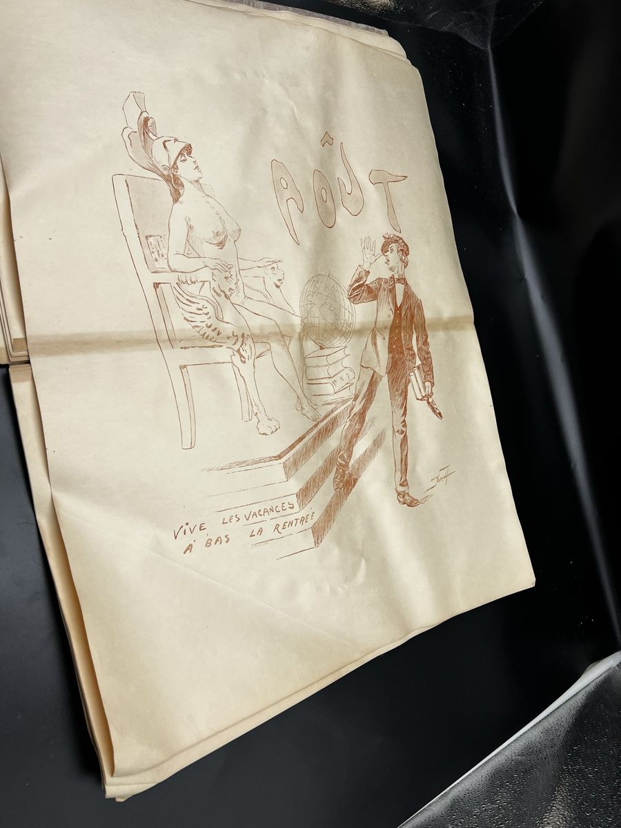 Grafiken & Lithographien: Les Mois fin de siecle komplett! – Gebraucht aus Wettingen von NickInc 8