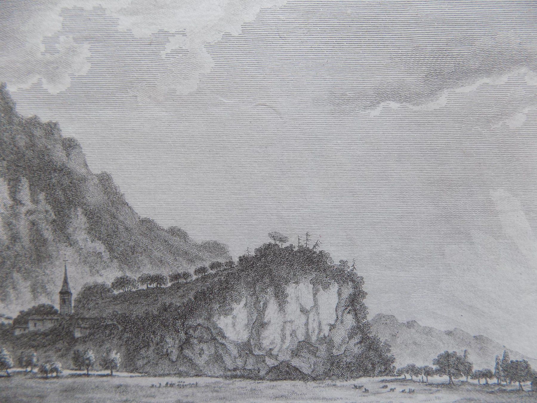 Stiche: Vue de port-Valais Monthey – Gebraucht aus Risch von Rischli15 9