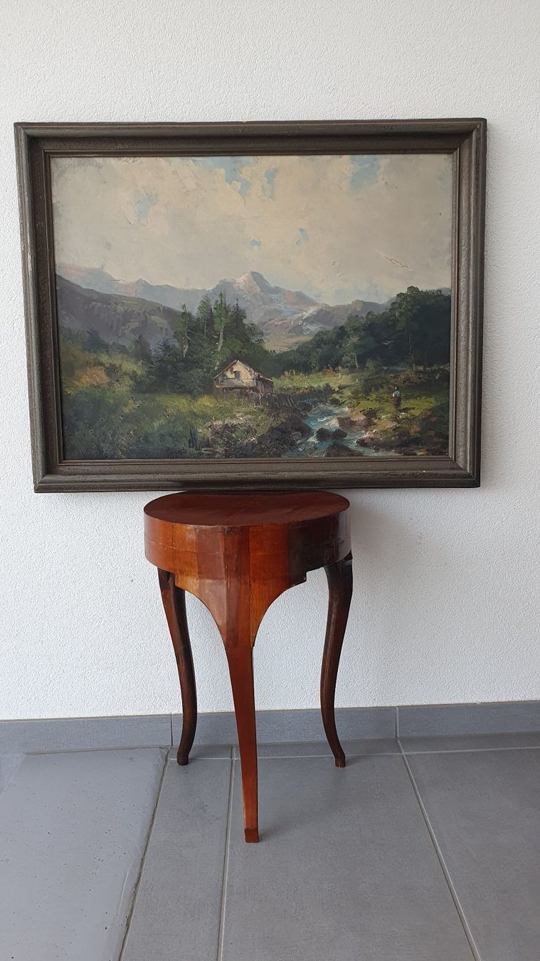 Dipinti: Alfred Godchaux 1839 - 1907 Grand format – Usato da Servion venduto da meno999