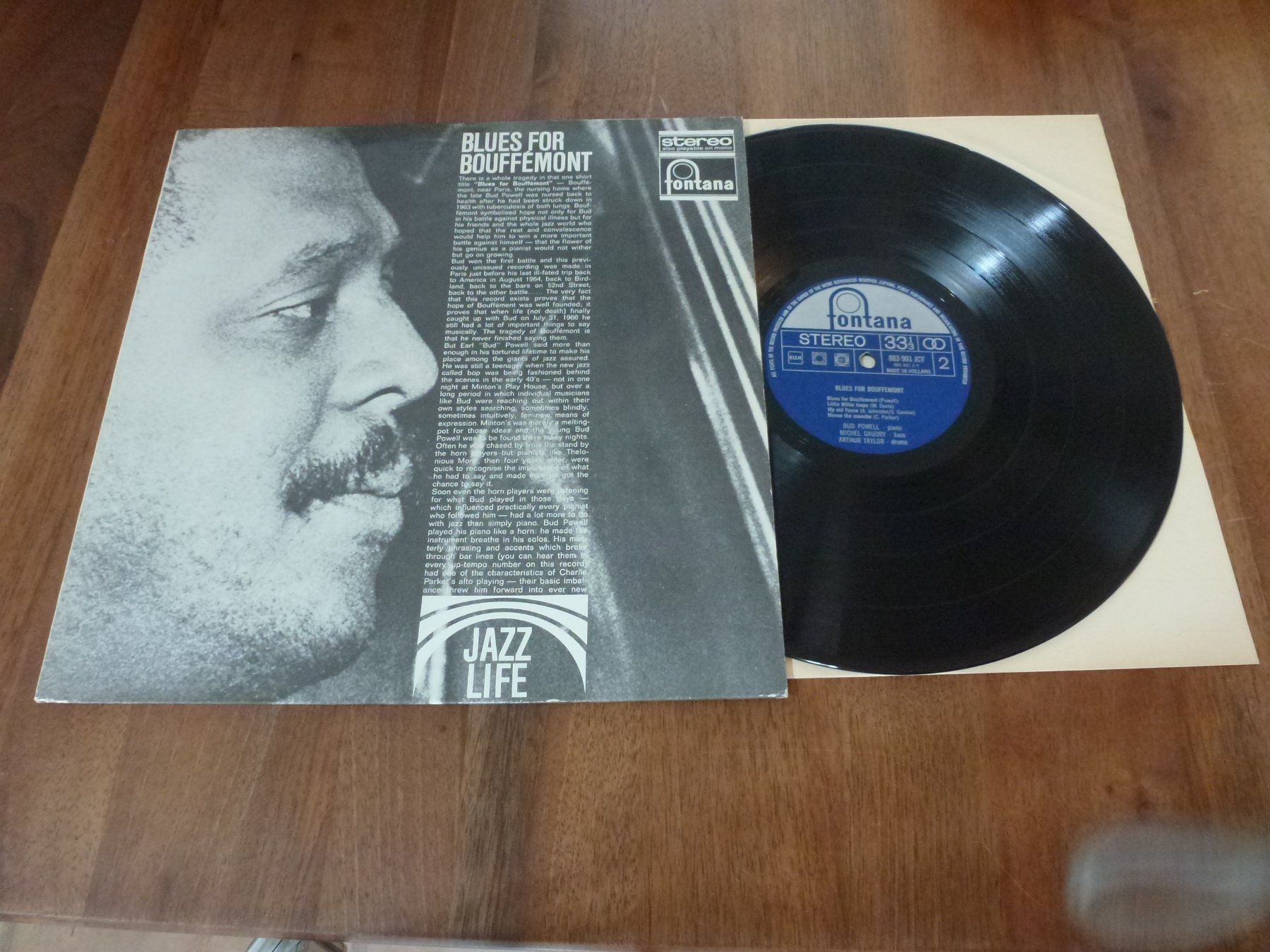 Dischi in vinile: Bud Powell - Blues for Bouffémont, LP Jazz – Usato da Widen venduto da DexterGordon