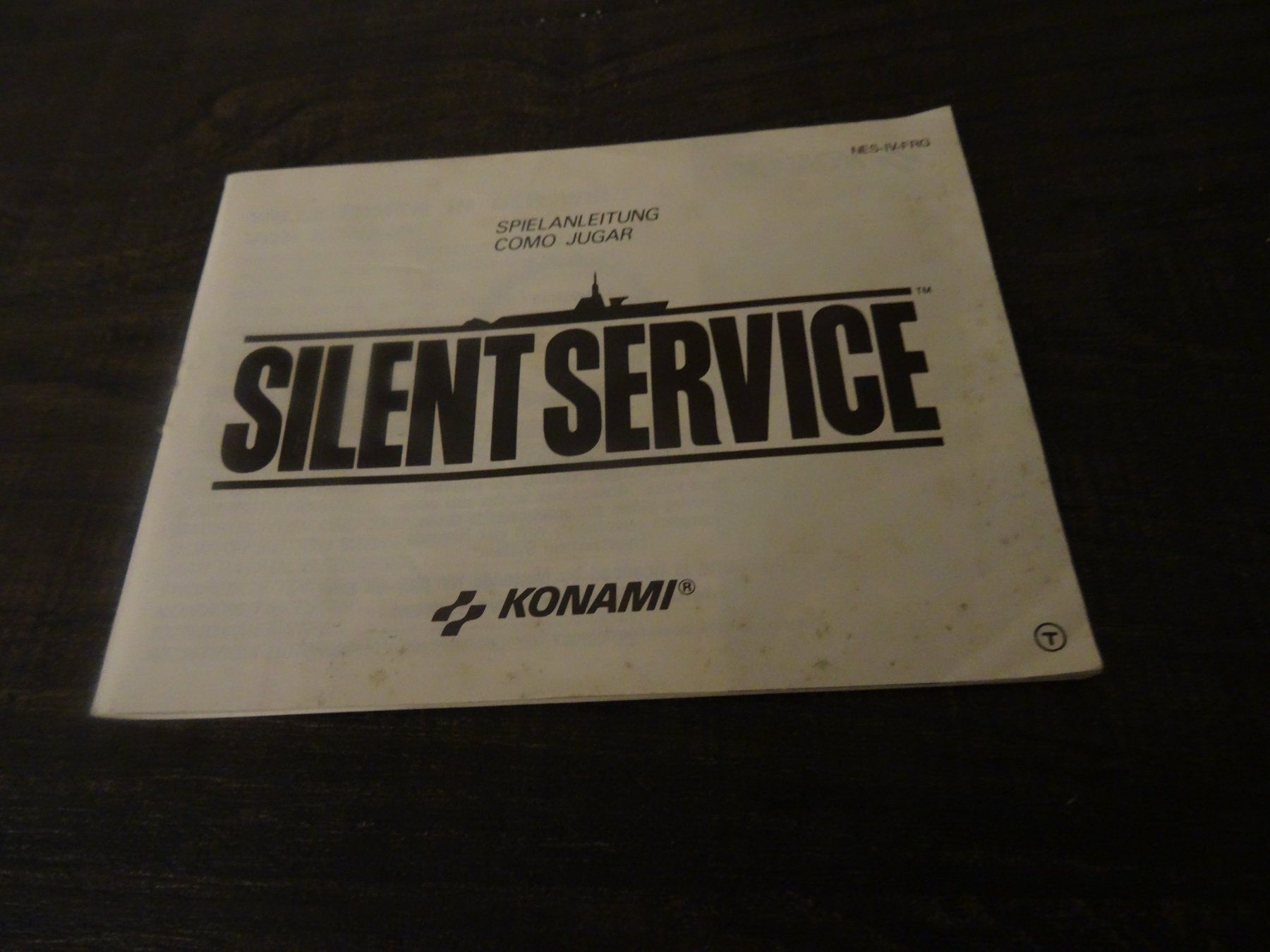 Spiele: Anleitung zu Silent Service FRG NES – Gebraucht aus Olten von Disc-Ausverkauf