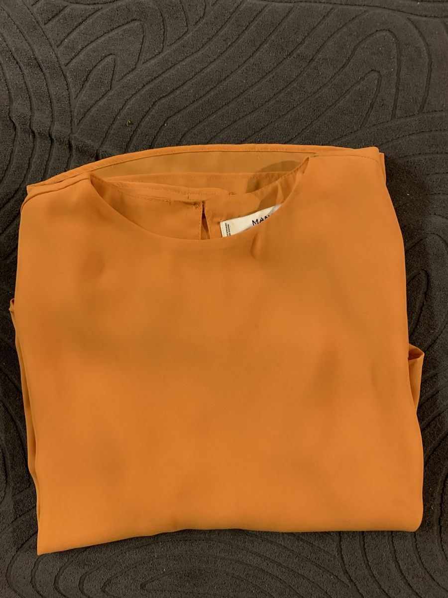 Mango Camicette: Wunderschöne Damenbluse Mango. Farbe: orange. Grösse S – Usato da Ostermundigen venduto da des_t9vv 6