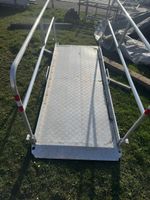 Robuste Aluminium Rampe Top Zustand!