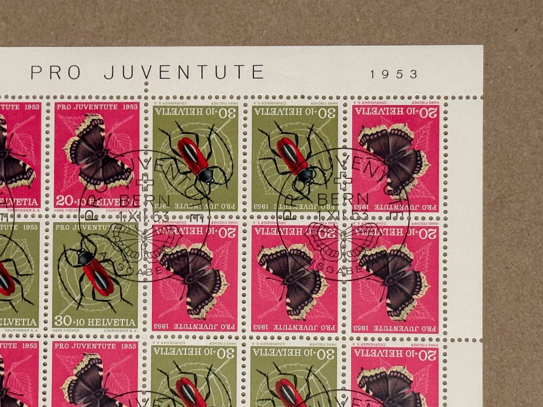 Tutti i francobolli: JOZ41, ET Sonderstempel – Usato da Aarau venduto da hilde47 2