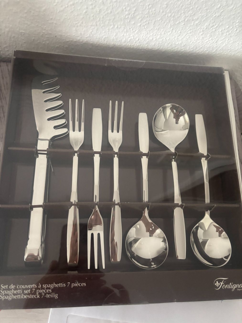 Bestecksets: Fontignac Spaghetti-Besteck Set, 7-teilig x 2 Stk Set – Neu und originalverpackt aus Wallisellen von ASZT 1