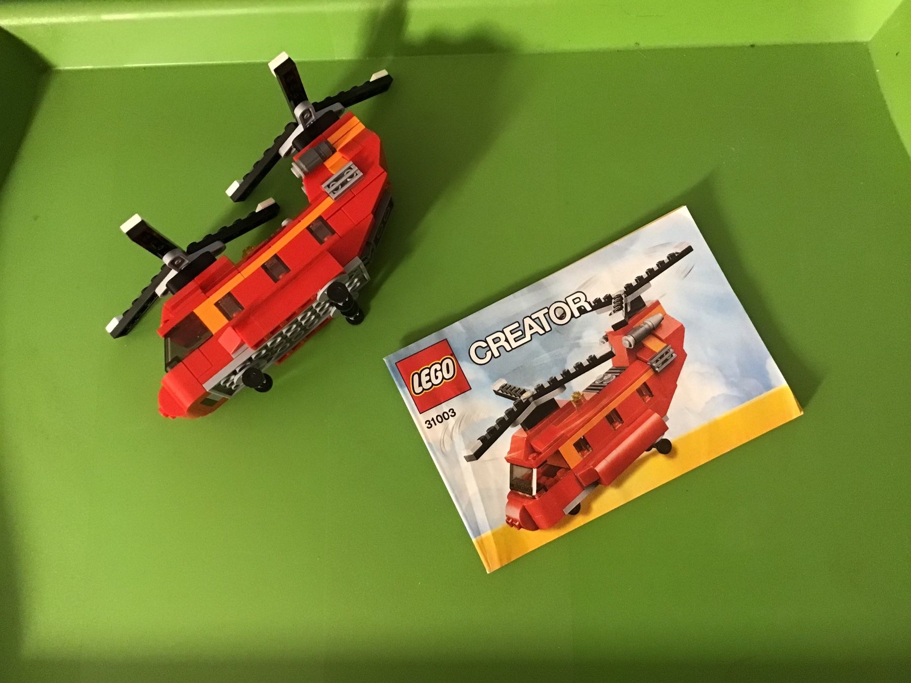 Lego Kit di costruzioni: Lego Creator 31003 Flugzeug usw. – Usato da Trimbach venduto da Lexli11