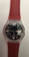 Montre Swatch Club Rouge/Noir (Jour/Date) Neuve