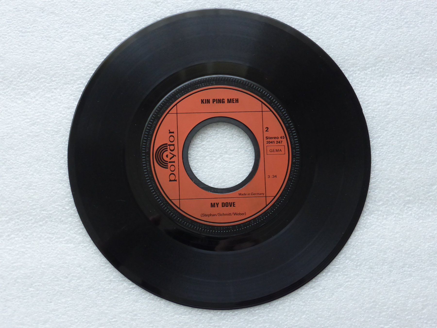 Dischi in vinile: Vinyl Single  KIN PING MEH – Usato da Küssnacht am Rigi venduto da Mondkinder 2