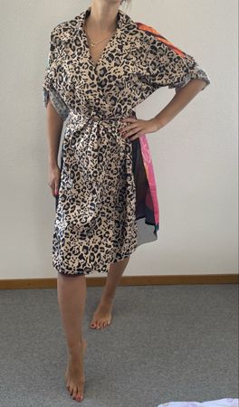Leichtes Sommerkleid mit Printmix, Grösse S/M