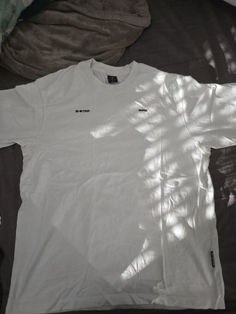 T-shirt G-Star RAW blanc taille L oversized homme