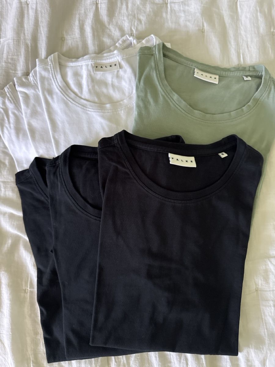 Falke T-Shirts: T-Shirts 7-er Pack Marke FALKE Grösse M – Gebraucht aus Buchs ZH von Speedy01037
