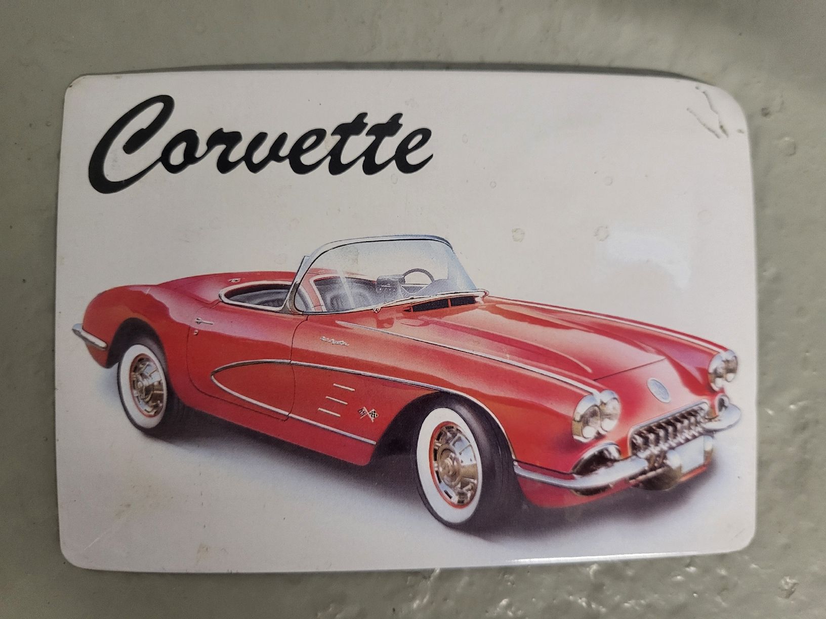 Tutte le decorazioni: Corvette Blechschild Auto oldtimer Dekoration neuwertig – Usato da Kleinandelfingen venduto da Hansoloo