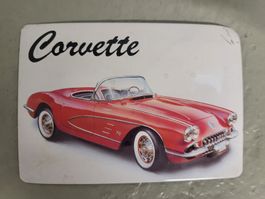 Corvette Blechschild Auto oldtimer Dekoration neuwertig