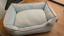 Hundebett AniOne hellblau weiss ungebraucht