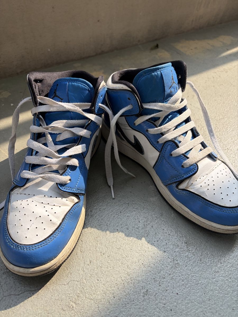 Jordan Scarpe da uomo: Jordan 1 Mid Blau – Usato da Ittigen venduto da mrv_jjl9 3