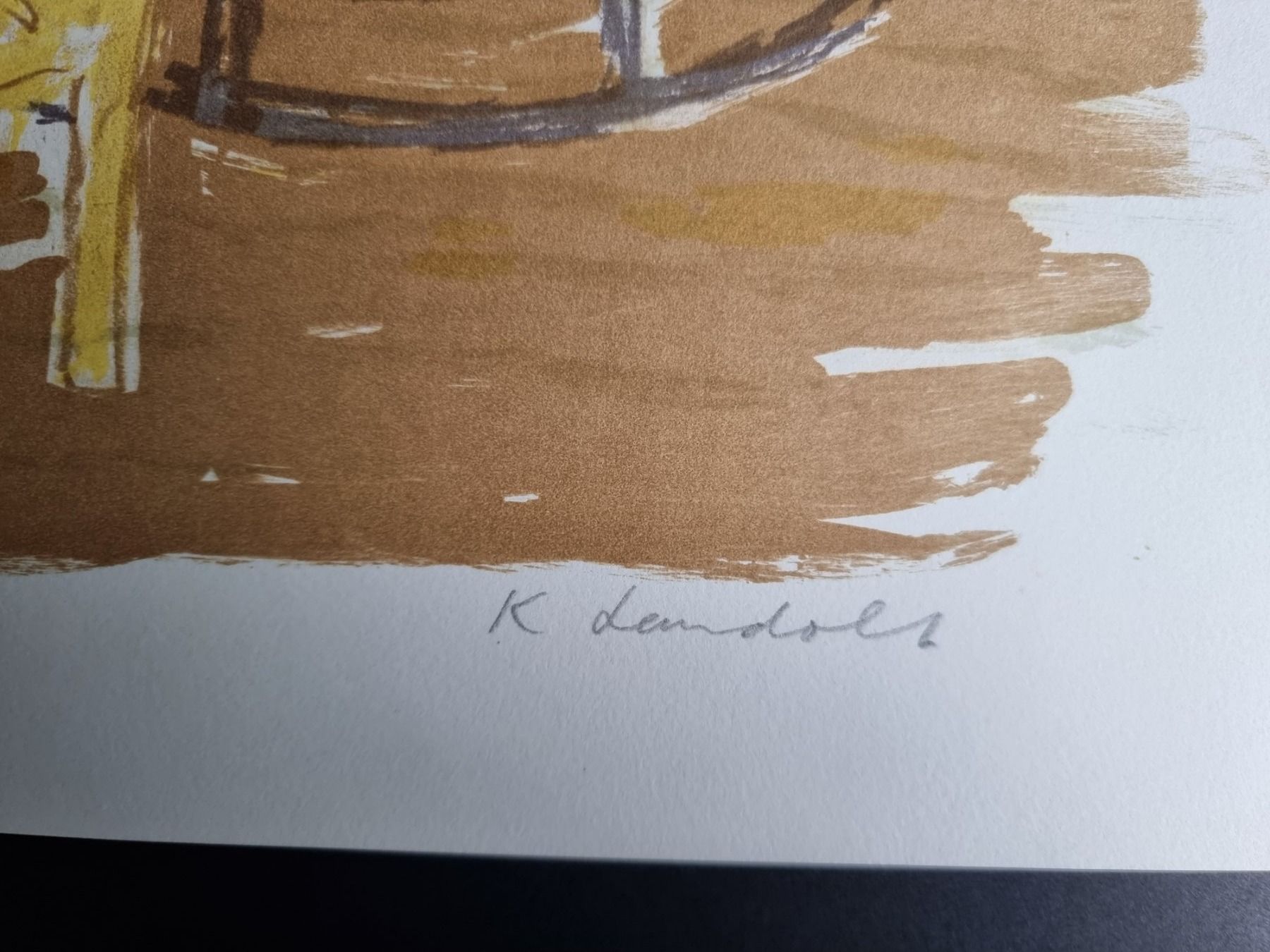 Grafiken & Lithographien: KARL LANOLT LITHOGRAPHIE SIGNIERT NUMMERIERT – Gebraucht aus Gersau von grafik-kunst 2
