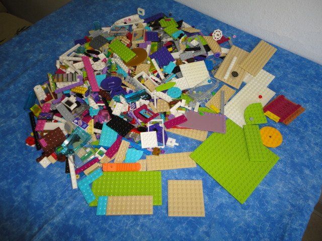 Lego Spielzeuge: LEGO CA. 1,164 KILO PLATTEN-PLÄTTCHEN-TRANSPARENTE – Gebraucht aus teufen von Donschabl 6