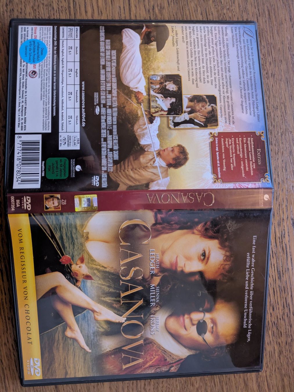 Tutti i DVDs: Casanova (DVD) – Usato da Männedorf venduto da Pacer19 1