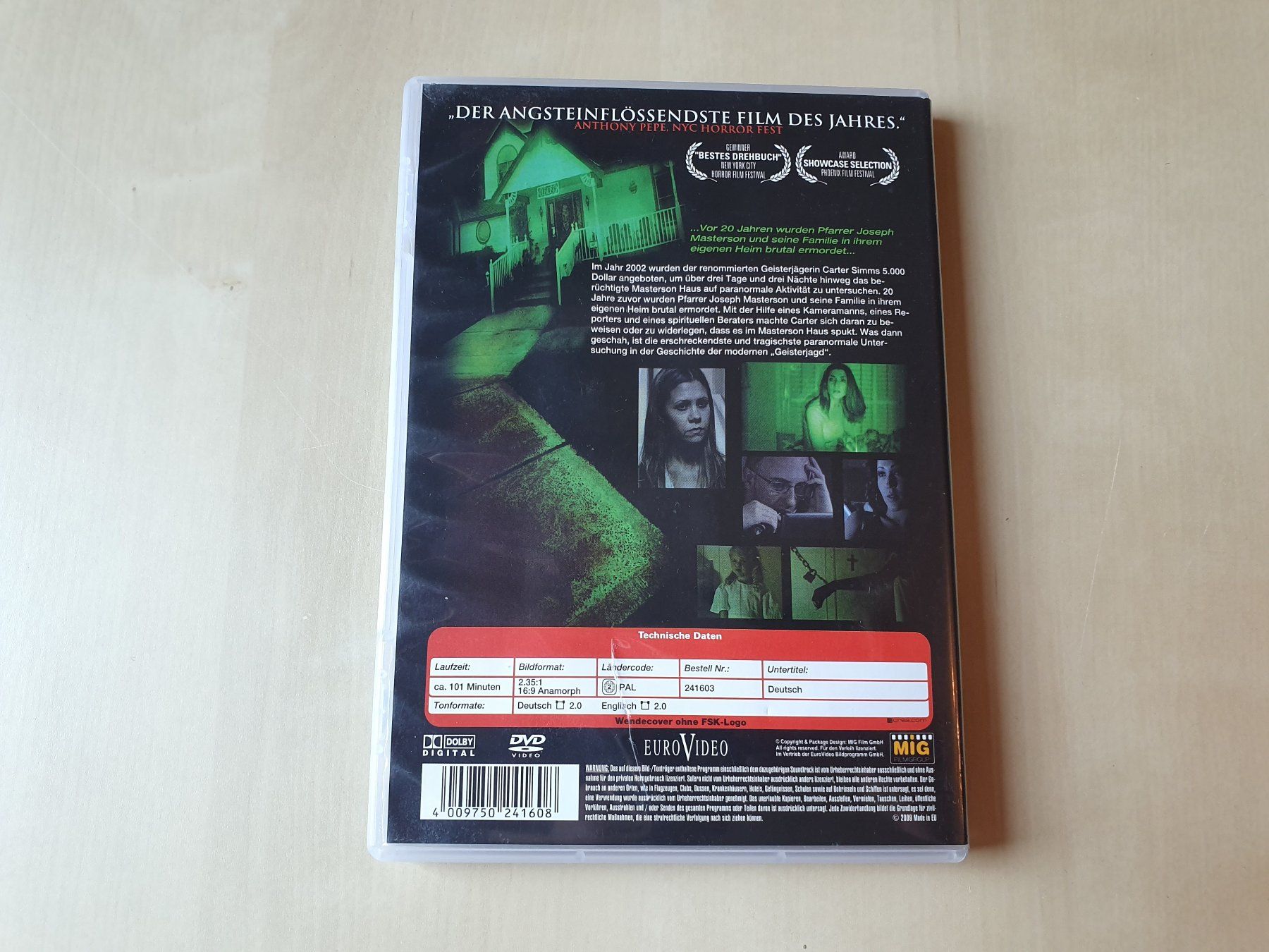 Tutti i DVDs: Paranormal Investigations – Usato da Stansstad venduto da collectorsshop 1