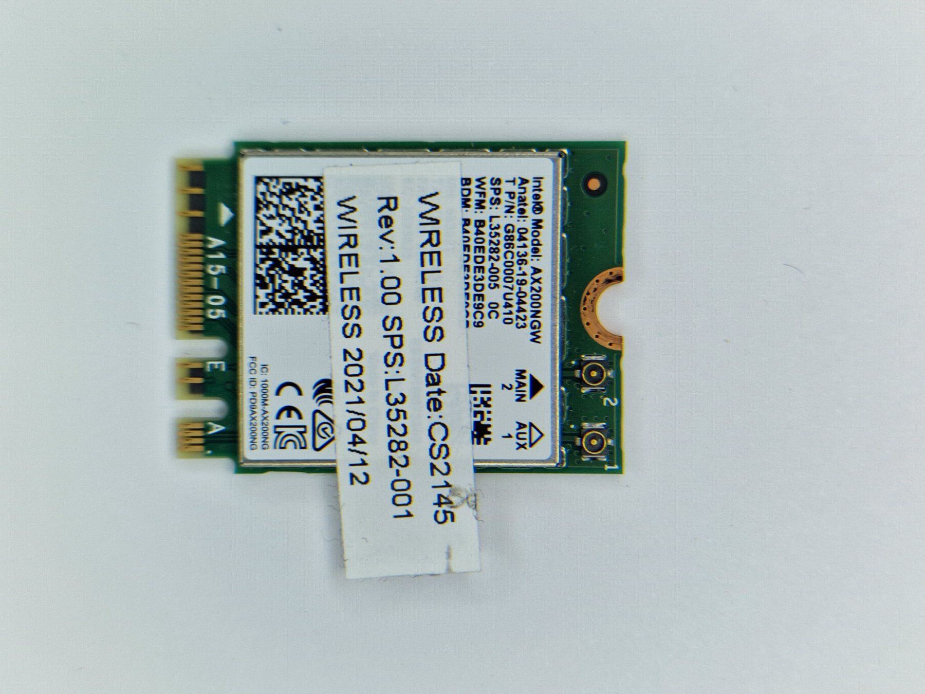 Intel Laufwerke & Adapter: Intel®  Wi-Fi 6 AX200 Wireless and Bluetooth Chip – Gebraucht aus Stein am Rhein von Sab1 1