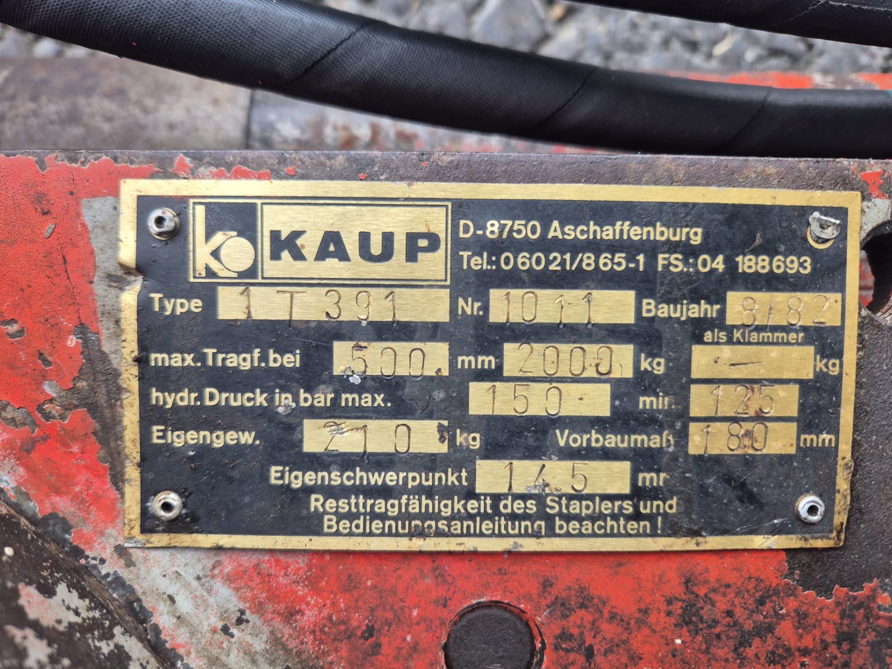 Tutte le macchine: Kaup Drehgerät mit Seitenschub zerlegt – Usato da Hasle b. Burgdorf venduto da Agro3415Te-ch 1