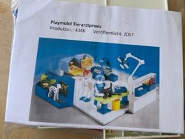 Playmobil Tierklinik 4343 und Tierarztpraxis 4346