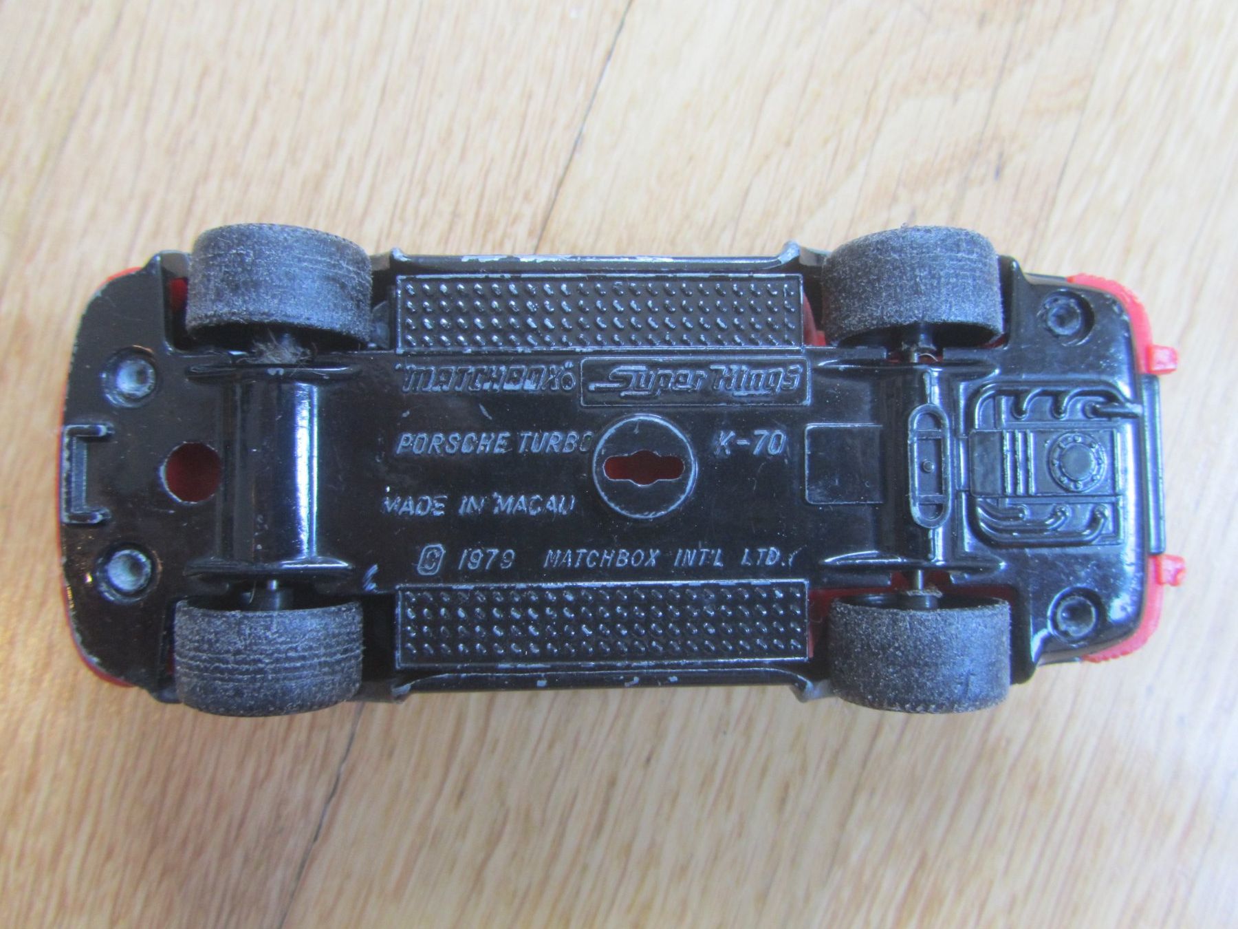 Matchbox Modellini d'auto: Porsche 911 Turbo Modellauto schwarz – Usato da Seengen venduto da mikelele 5