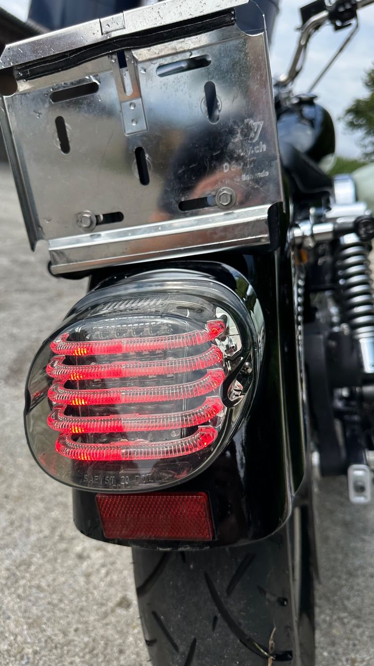 Harley-Davidson Chopper: Harley Davidson Dyna Glide Occasion Motorrad Schwarz – Usato da Eschenbach LU venduto da Duc847 8