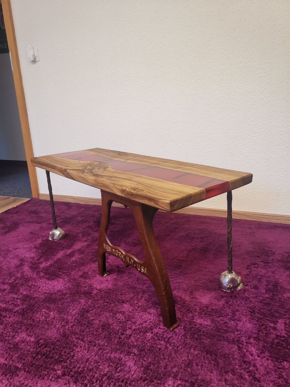 Tavoli: Epoxidharz Nussbaum Tischli – Nuovo (secondo la descrizione) da Rüthi (Rheintal) venduto da Chevy66 3