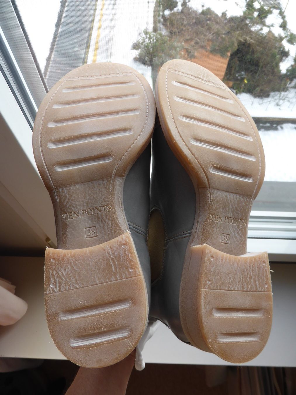 Scarpe da donna: TEN POINTS LEDER STIEFELETTE HELLBLAU-GRAU - FABRIKNEU GR 38 – Nuovo e nell'imballaggio originale da Reinach AG venduto da pussi100 7