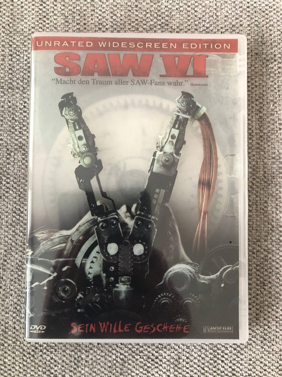 Tutti i DVDs: SAW VI - SEIN WILLE GESCHEHE – Usato da Zollikofen venduto da jde_72zf