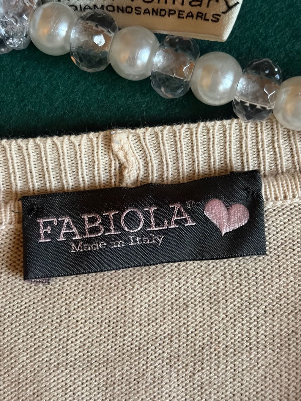 Giacche: FABIOLA Strickjacke MADE IN ITALY  Gr.L / Baumwolle / – Usato da Interlaken venduto da Bona55 4