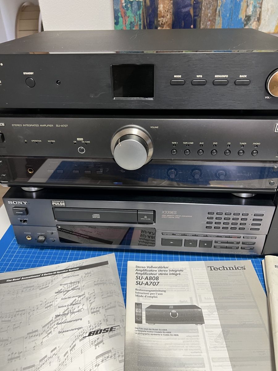 Technics Audio- & Mediensysteme: Soundmaster IR43DAB, Technics SU-A707, Sony X339ES – Gebraucht aus Thürnen von Lilie37 1