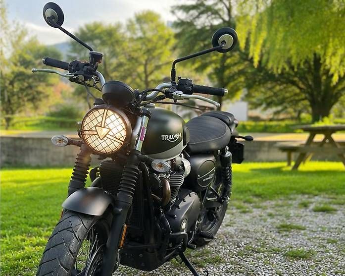 Strada: TRIUMPH STREET SCRAMBLER 900 ABS – Usato da Cointrin venduto da Carlito12 4