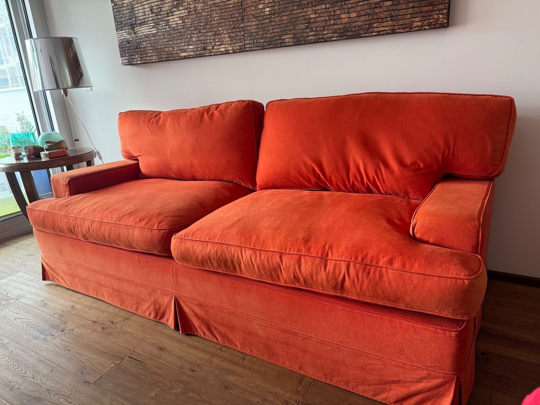 Sofas: Sofa Duvivier orange – Gebraucht aus Genève von Ullimaus 2