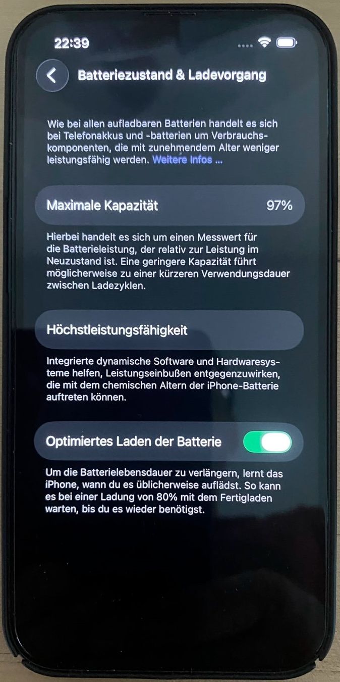 Apple Telefoni cellulari / Smartphones: iPhone 14 midnight 128GB neuwertig – Usato da Birsfelden venduto da Waldbrettspiel 9