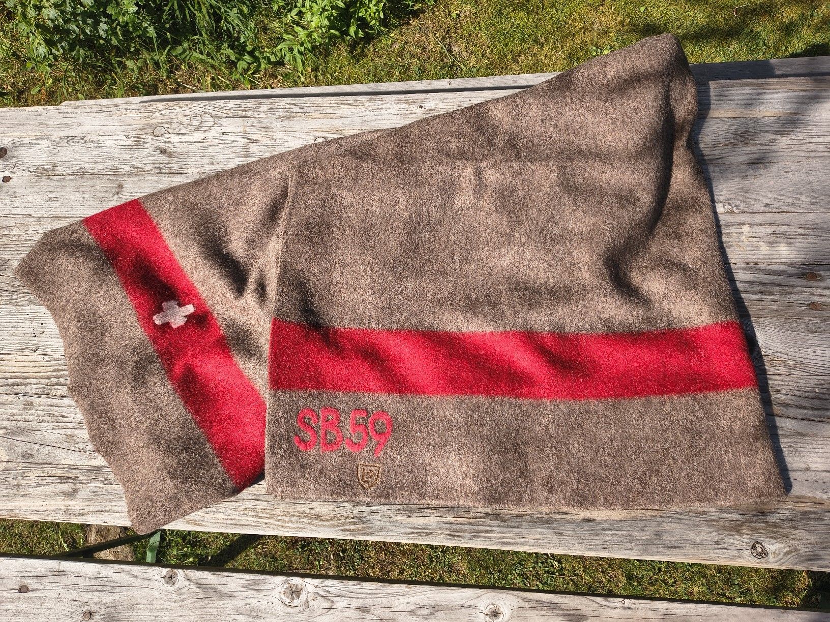 Coperte: Wolldecke Schweizer Armee, neuwertig und robust – Usato da Bubikon venduto da Andi230 2