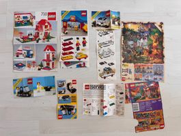 Original Lego Bauanleitungen Konvolut - Vintage Sets!