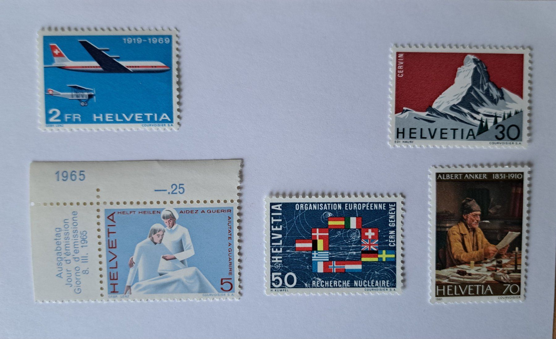 Tutti i francobolli: Schweizer Briefmarken Blöcke / Einzelmarken ** – Nuovo (secondo la descrizione) da Bellikon venduto da cebas23 5