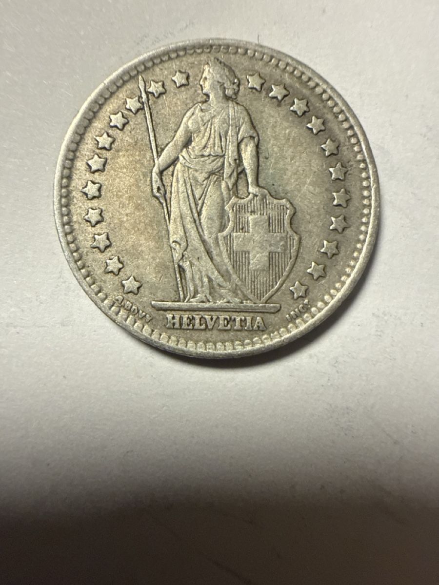 Alle Münzen: 1 Schweizer Franken Silbermünze 1945 – Gebraucht aus Appenzell von Wumo74 1