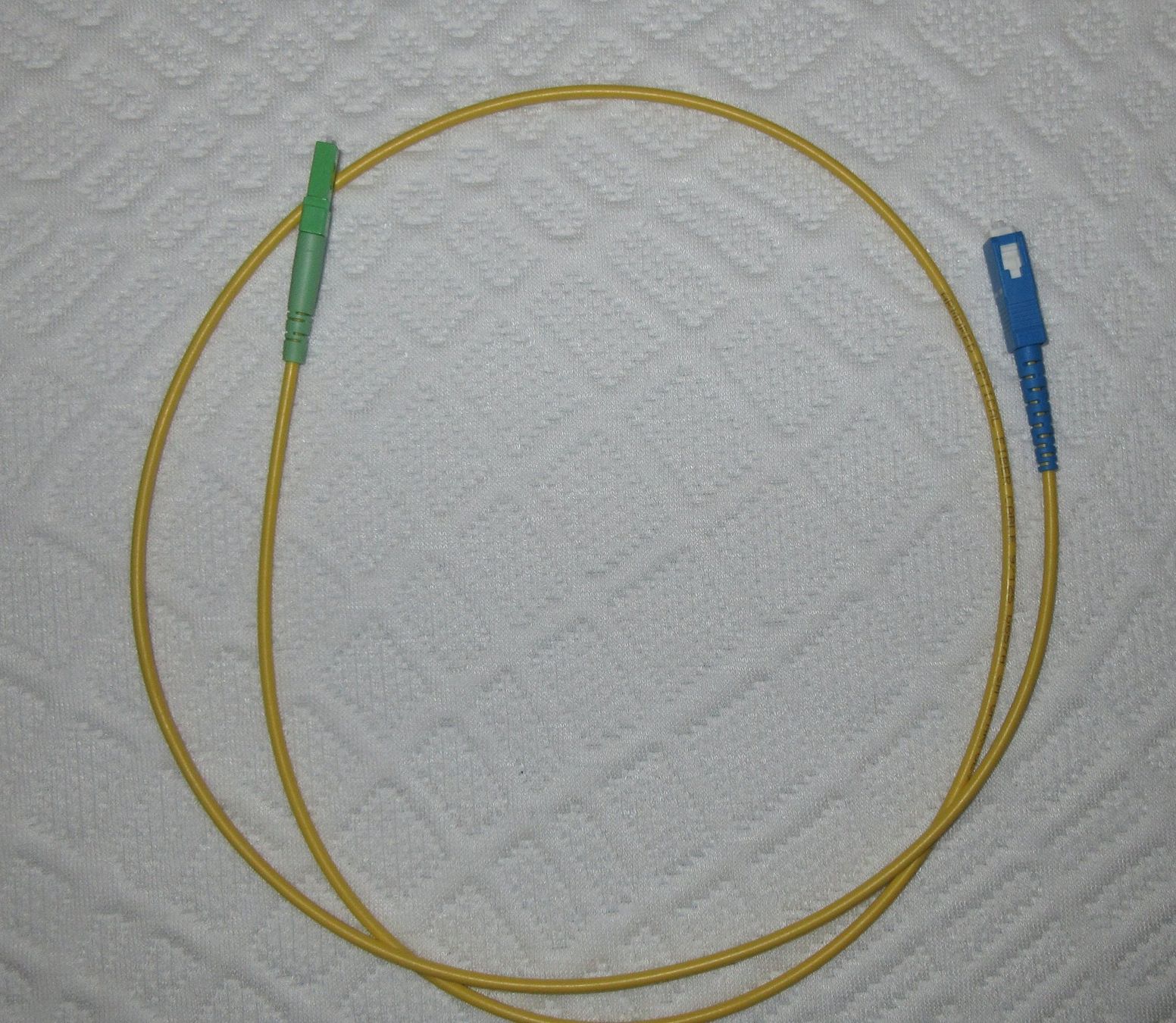 Cavi: Fiber Optic Patch Cable: LC/APC - SC/UPC Simplex, 1 m – Usato da Zürich venduto da Orangelifter
