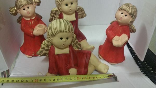 Figuren: 4 stück Grosse deko  Angel Figure – Neu und originalverpackt aus Uerkheim von Justi.y 3