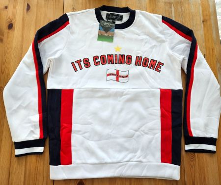 Pullover England Grösse L NEU It's Coming Home Fussball EURO