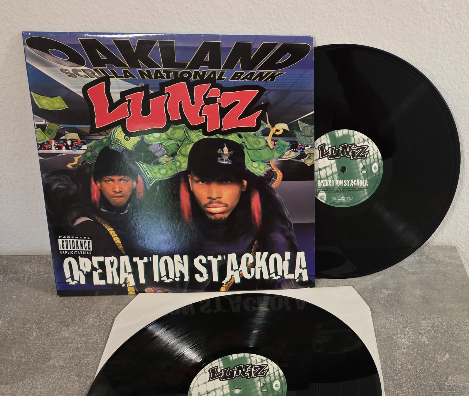 Dischi in vinile: Luniz - Operation Stackola, LP Vinyl, Ultra rare 1995 Rap – Usato da Zürich venduto da spin23